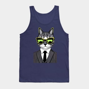 Cool Cat Boss Tank Top